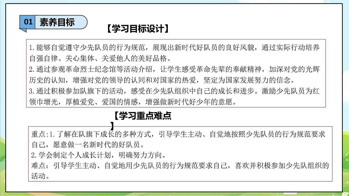 【2025春 新教材】统编版 一年级下册道德与法治 第15课《戴上红领巾》（第二课时）PPT教学课件第3页