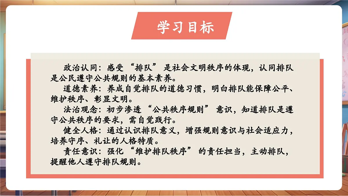 第16课《大家排好队》第1课时 还是排队好 教学课件第3页