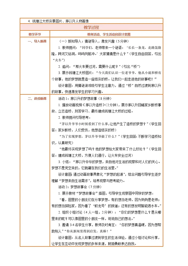 2026年统编版二年级道德与法治下册 13.2《每个人都有梦想——梦想从哪里来 我的梦想》教案设计第2页