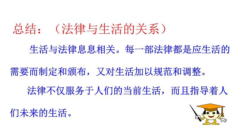 六年级上册道德与法治1.1《感受生活中的法律》第一课时课件第5页