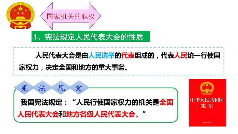 六年级上册道德与法治5.1《国家机构有哪些》第一课时课件07