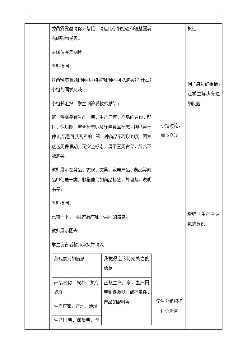 第四课《买东西的学问》第1课时 教案02