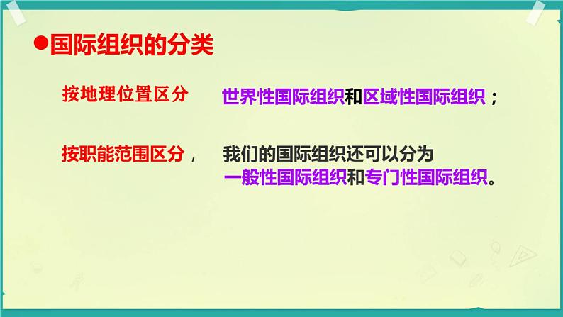 9、日益重要的国际组织第8页