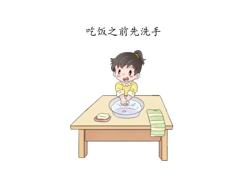 小学政治思品人教部编版一年级上册(道德与法治)10 吃饭有讲究教案