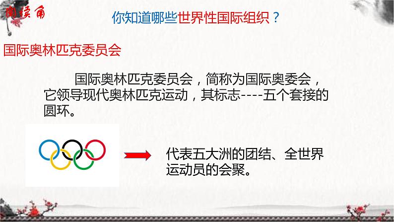 部编版六年级下册道德与法治9.日益重要的国际组织第一课时课件06