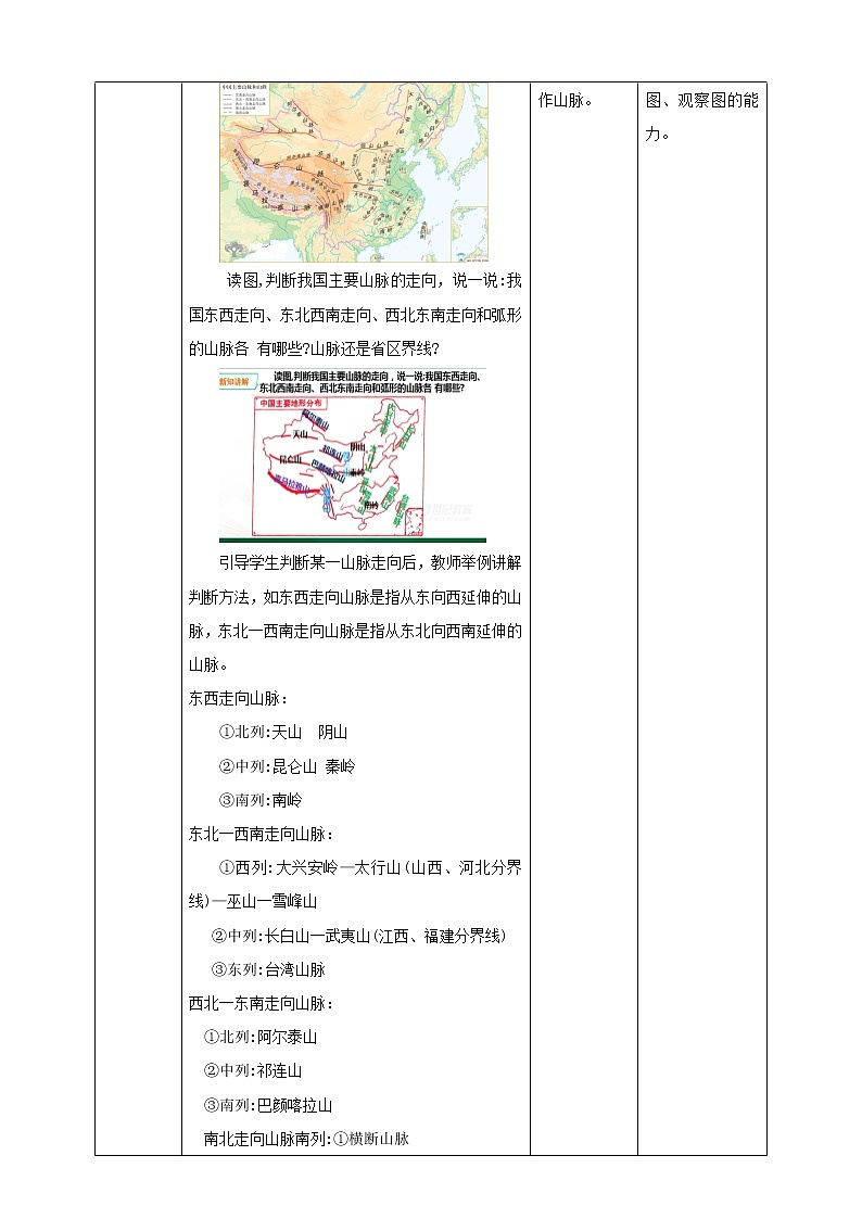 人教版地理八年级上册 第二章第一节 第1课时 地形类型多样，山区面积广大 课件+教案02