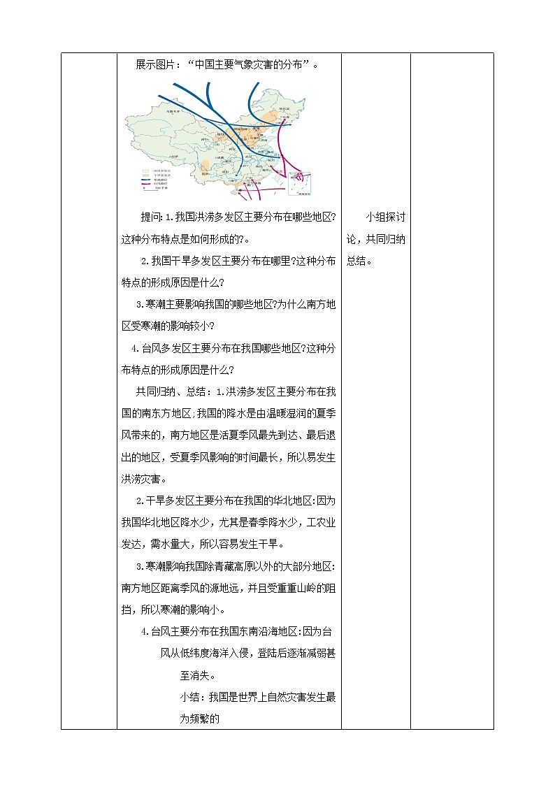 人教版地理八年级上册 第二章第四节 自然灾害 课件+教案03