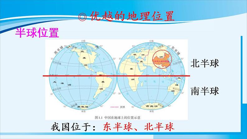 人教版八年级地理上册 第一章 从世界看中国 第一节 疆域 课件第3页