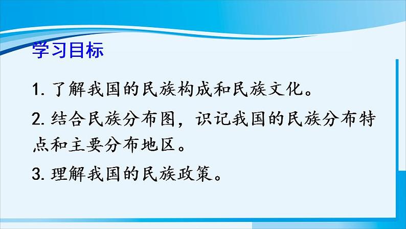 人教版八年级地理上册 第一章 从世界看中国 第三节 民族 课件02