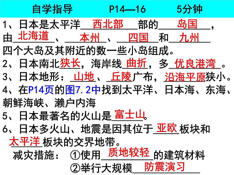 人教版 七年级下册 第七章 我们邻近的国家和地区 第一节 日本1课件PPT第2页