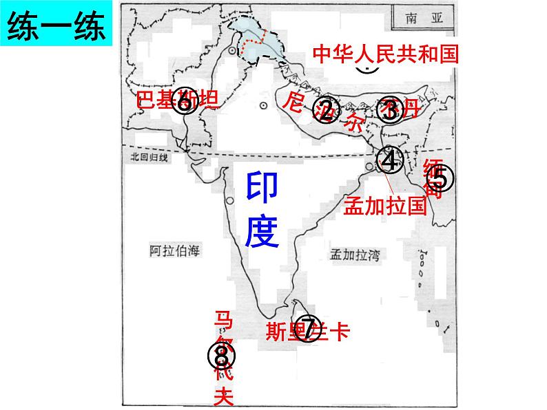 人教版  七年级下册第七章第三节 印度1课件PPT07