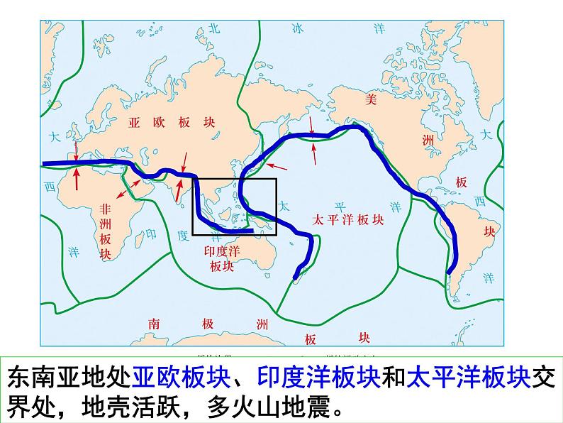 人教版 七年级下册第七章  第二节 东南亚1课件PPT第7页