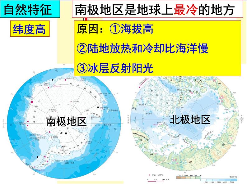 人教版 七年级下册第十章极地地区1课件PPT第8页