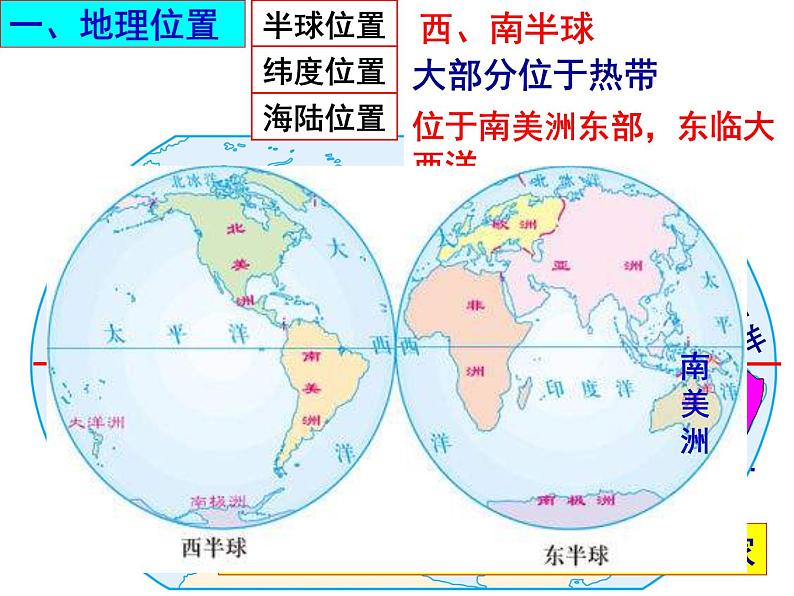 人教版 七年级下册第九章第二节巴西1课件PPT第7页