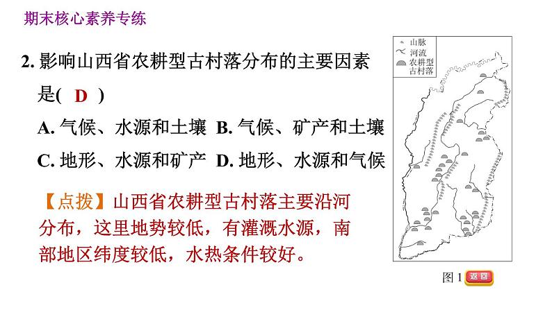 人教版八年级下册地理习题课件 期末提升 专题三　人地协调观：不同区域自然环境  对人类生产、生活的影响第4页