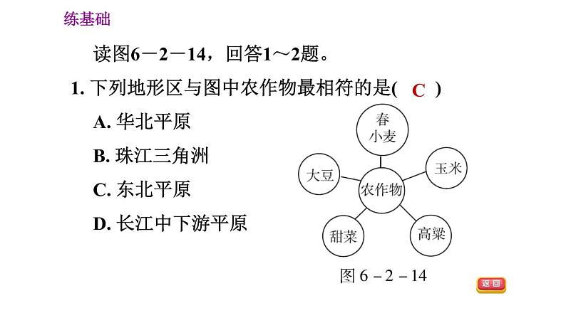 人教版八年级下册地理习题课件 第六章 6.2.2 从“北大荒”到“北大仓”　我国最大的重工业基地08