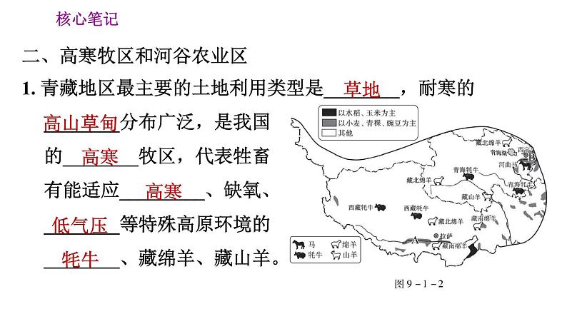 人教版八年级下册地理习题课件 第九章 9.1 自然特征与农业第5页