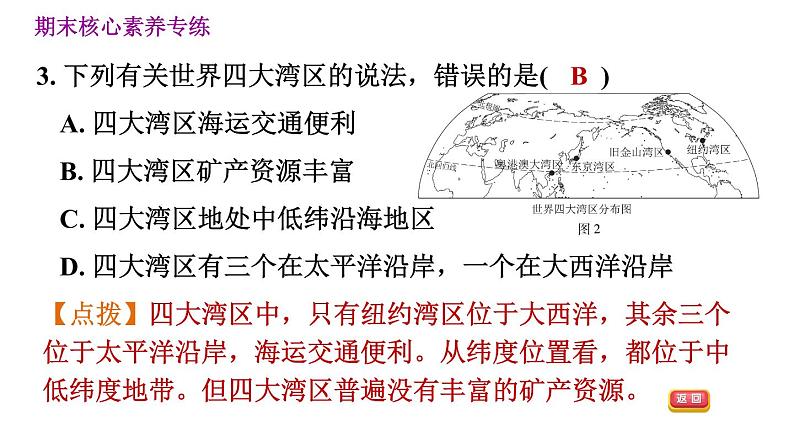 人教版八年级下册地理习题课件 期末提升 专题一　区域认知：中国典型的地理区域第6页