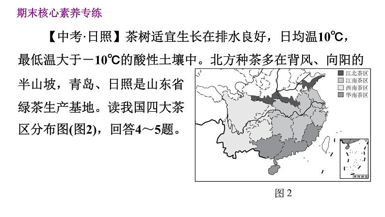 人教版八年级下册地理习题课件 期末提升 专题三　人地协调观：不同区域自然环境  对人类生产、生活的影响第6页