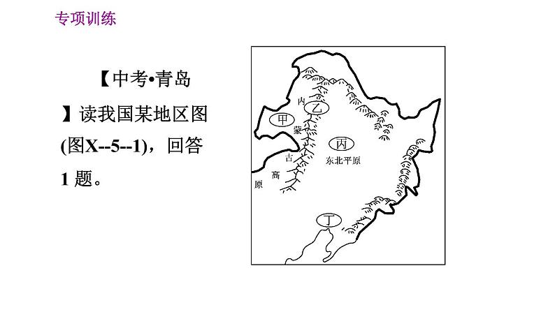 人教版八年级上册地理 期末专项训练 习题课件03