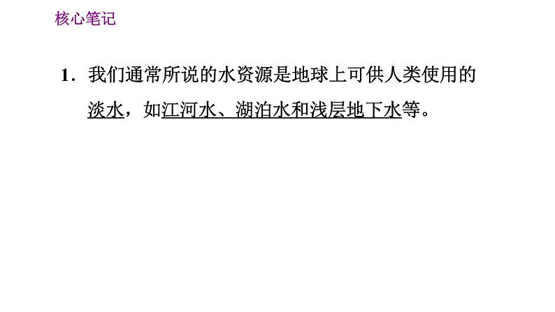 人教版八年级上册地理习题课件 第3章 3.3 紧缺的水资源02