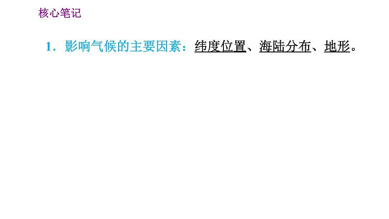 晋教版七年级上册地理习题课件 第4章 4.4.2  影响气候的主要因素　人类活动与气候第2页