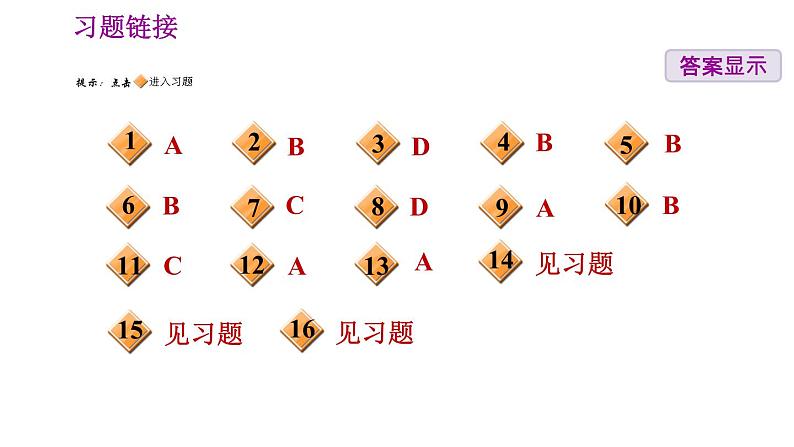 晋教版七年级上册地理习题课件 期末专项复习训练 专项训练一　认识地球第2页