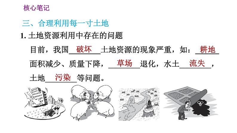 人教版八年级上册地理习题课件 第3章 3.2 土地资源08