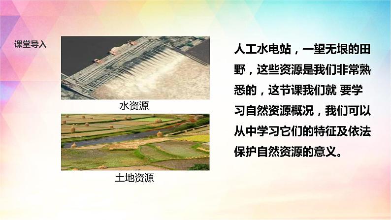 3.1 自然资源概况 课件（17张PPT）+教案+练习02