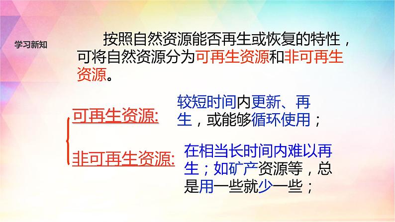 3.1 自然资源概况 课件（17张PPT）+教案+练习07