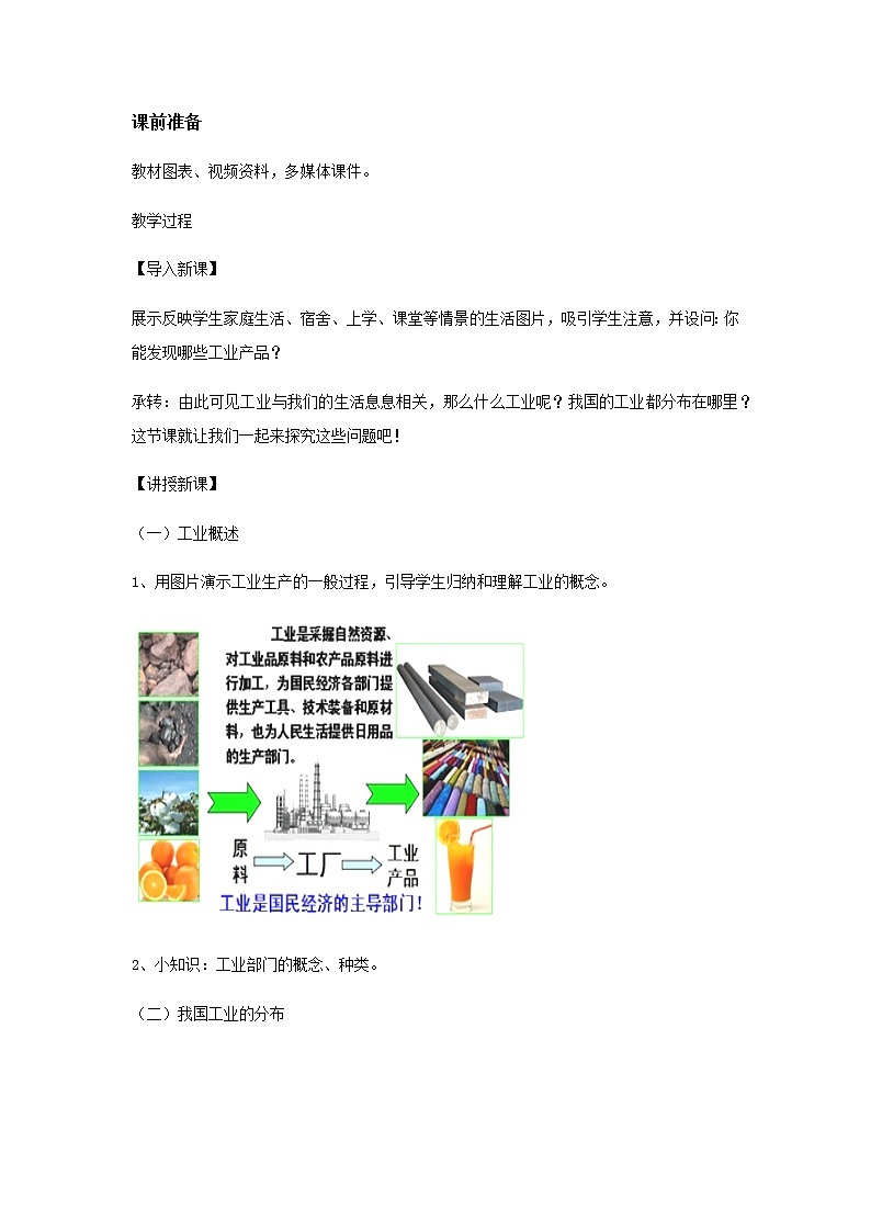 4.2 工业 课件（17张PPT）+教案+练习02