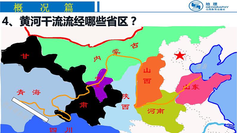 晋教版八上地理2.3 众多的河流第3课时-黄河 课件（29张幻灯片）第7页