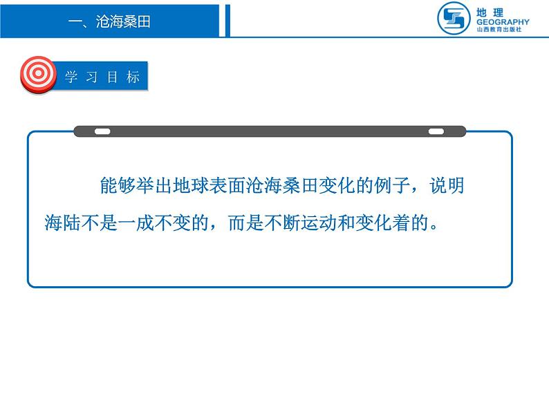 晋教版七年级地理上册第三章3.2海陆变迁第6页