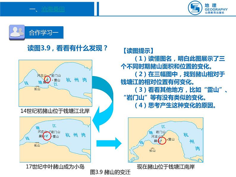 晋教版七年级地理上册第三章3.2海陆变迁第8页