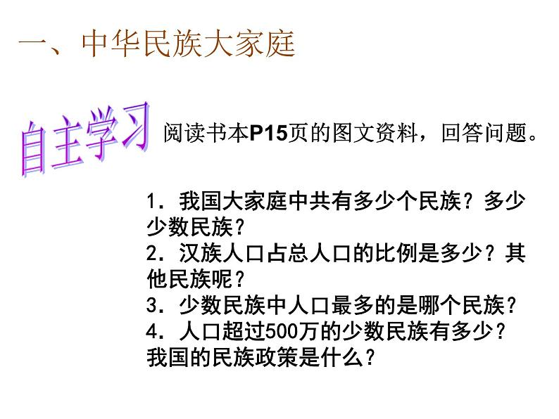 人教版初中地理八年级上册课件 1. 3 民族03