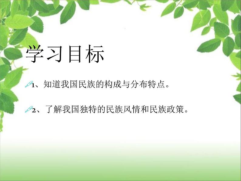 人教版初中地理八年级上册 课件 1.3 民族第4页