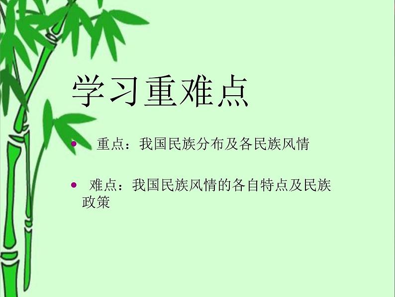 人教版初中地理八年级上册 课件 1.3 民族第5页