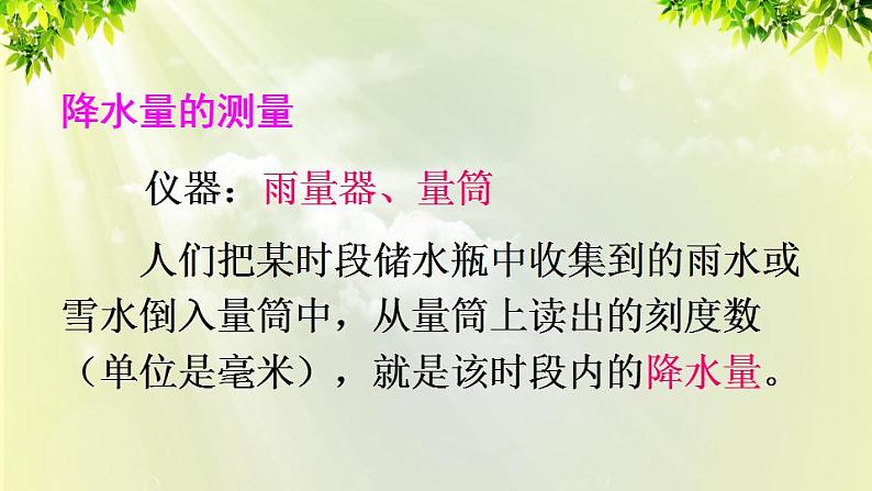 人教版七年级地理上册 第三章 天气与气候 第三节 降水的变化与分布 课件第6页