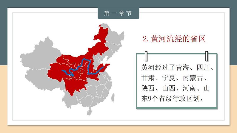 2.3 河流和湖泊（第3课时 黄河）课件-商务星球版八年级地理上册08