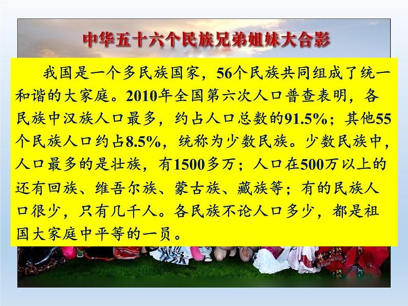 1.4 中国的民族 课件-湘教版八年级地理上册第3页