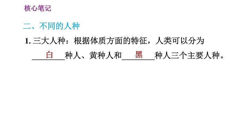 人教版七年级上册地理习题课件 第4章 4.1.2 人口问题　不同的人种第4页