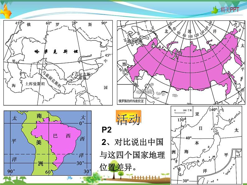 （湘教版）八年级地理上册课时同步课件 1.1 中国的疆域（精品）06