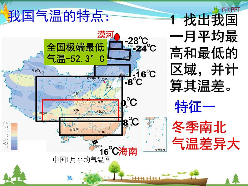 （湘教版）八年级地理上册课时同步课件 2.2 中国的气候第一课时03