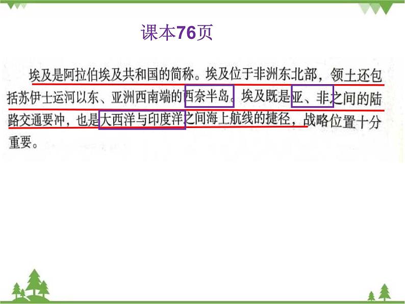 8.2埃及-七年级地理下册  同步教学课件+练习+讲评（湘教版）04