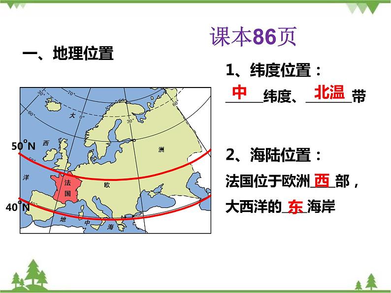 8.4法国-七年级地理下册  同步教学课件+练习+讲评（湘教版）02