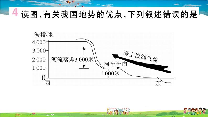 八年级上人教版版地理作业课件第二章小结与复习05