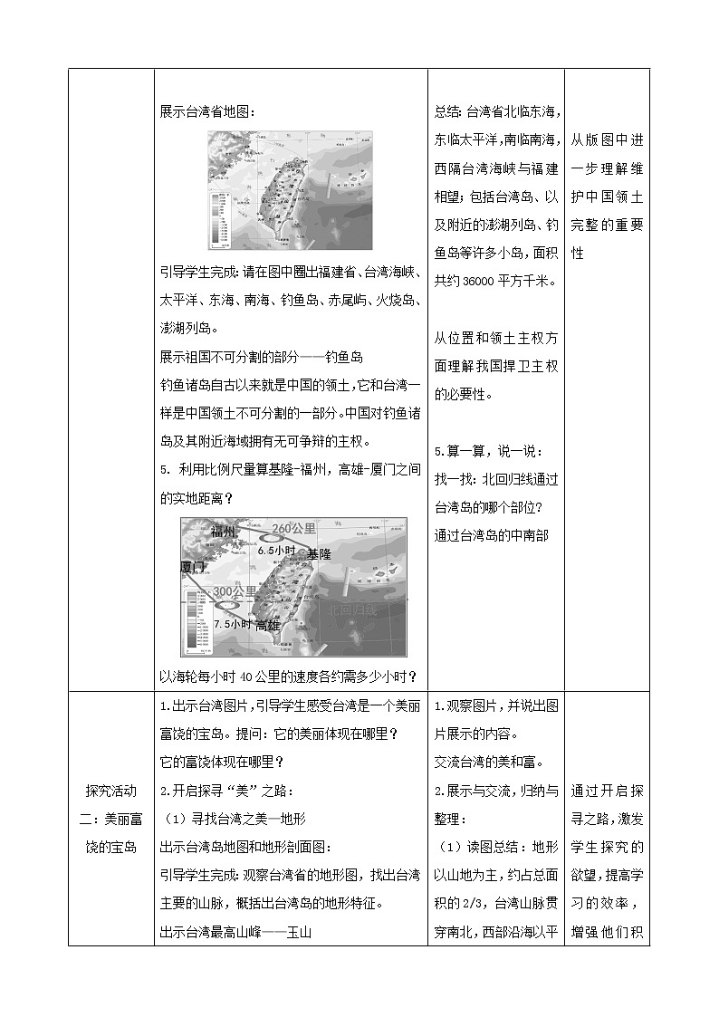 7.4.1《祖国的神圣领土—台湾省》（教学课件+教案+习题课件）03