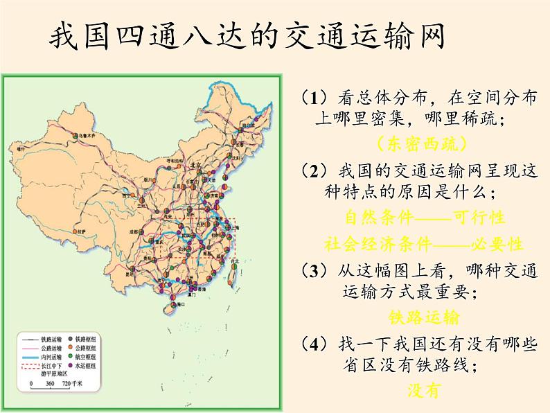 八年级上册地理教学课件-4.1交通运输3-人教版第2页