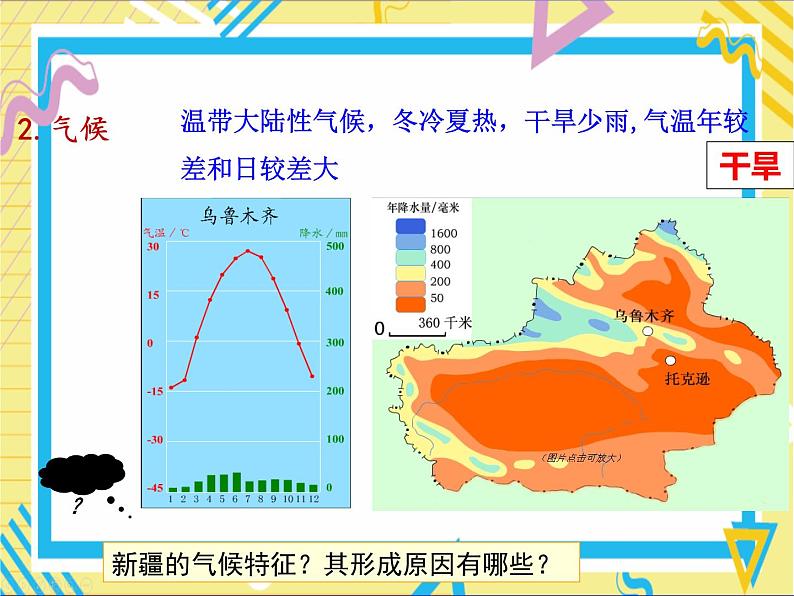 第三节新疆维吾尔自治区的地理概况与区域开发第8页