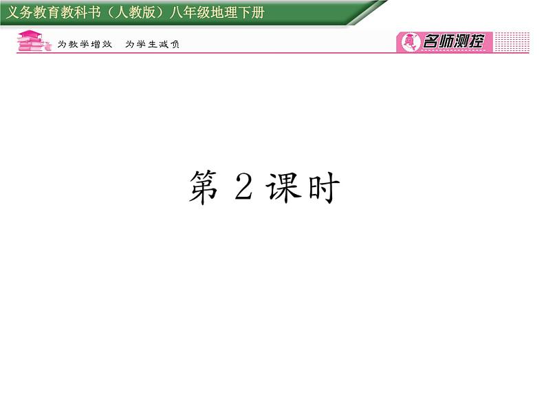 人教版地理八年级下册第六章第三节  世界最大的黄土堆积区----黄土高原第2课时 课件第1页